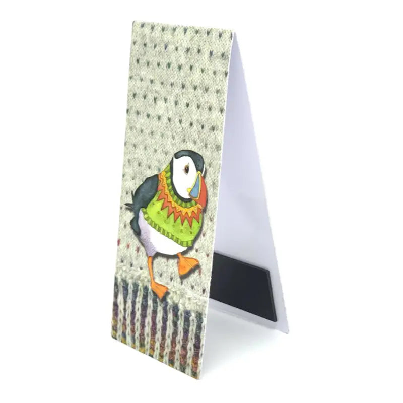 Emma Ball - Magnetic Bookmark - Woolly Puffins