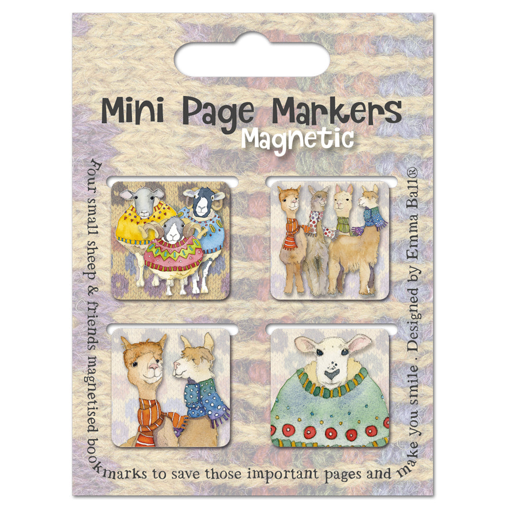 Emma Ball - Magnetic Page Markers - Other Woollies
