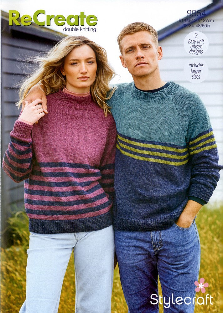 Stylecraft ReCreate DK - Sweaters (9954)