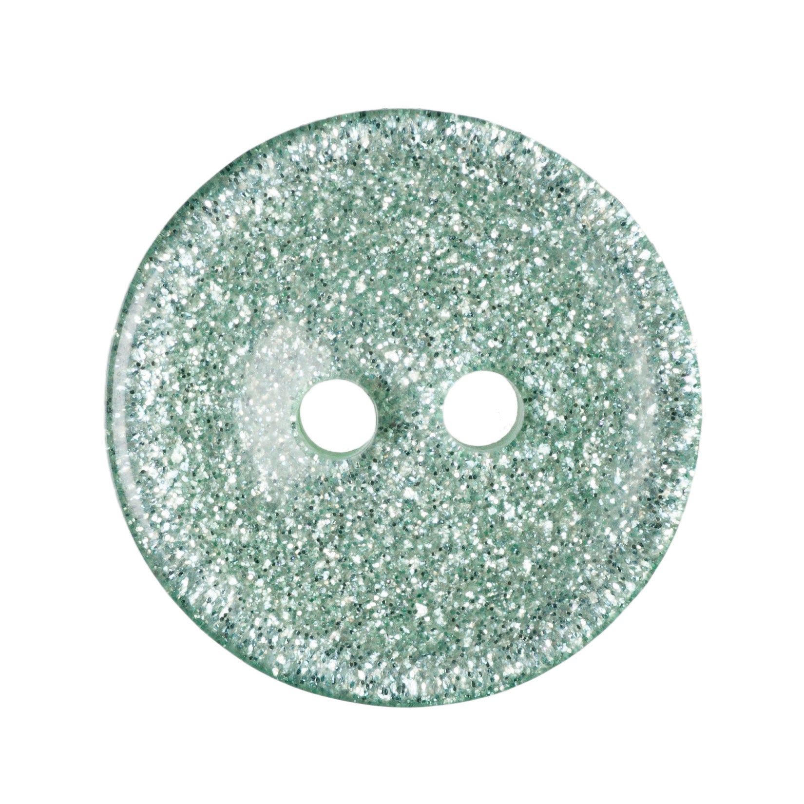 Round Glitter Button - 15mm