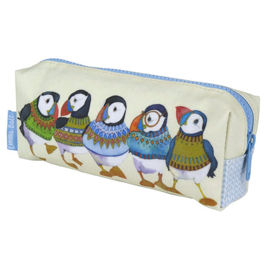 Emma Ball Accessories Emma Ball - Pencil Case - Woolly Puffins 5056570500452