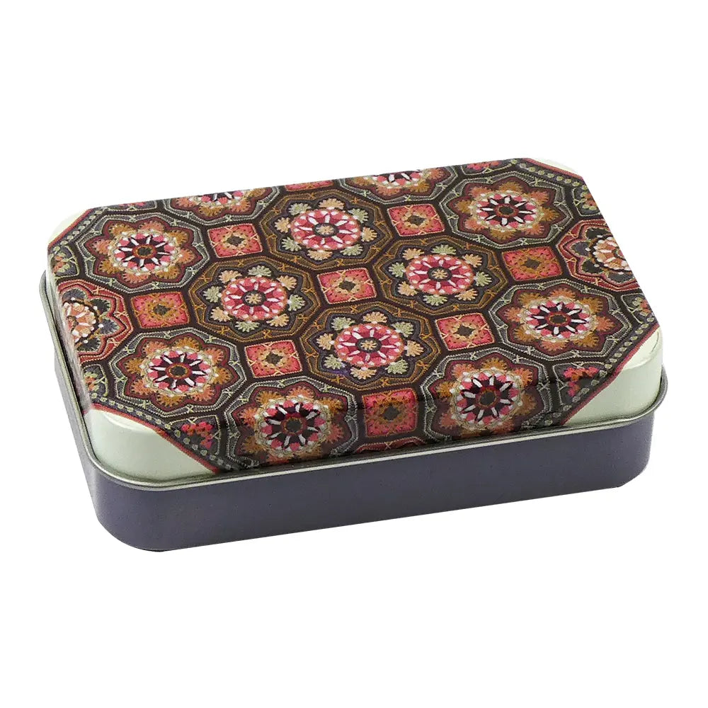 Emma Ball - Mini Rectangular Tin - Persian Tiles by Janie Crow
