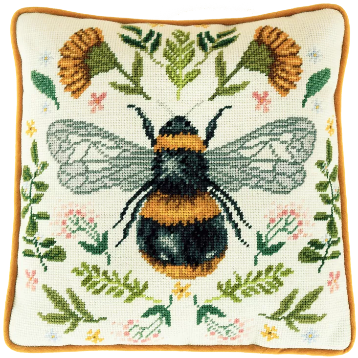Bothy Threads Botanical Bee (Tapestry Kit)