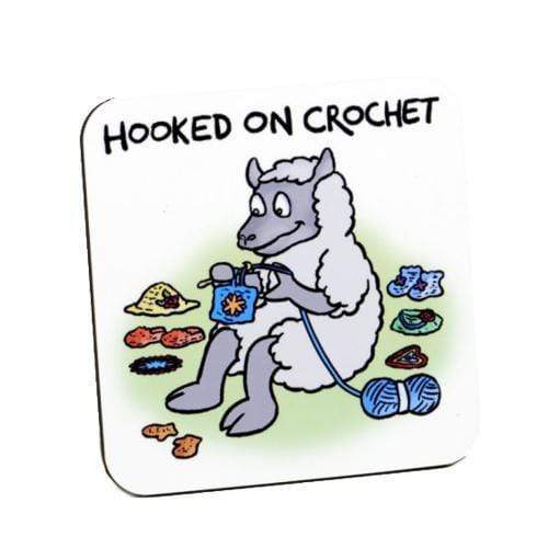 Vanessa Bee Designs Accessories Hooked On Crochet (5222) Vanessa Bee Designs Coaster 5060014034342