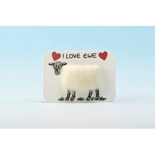 Vanessa Bee Designs Accessories I Love Ewe (4110) Vanessa Bee Designs Woolly Fridge Magnet 5060014032201