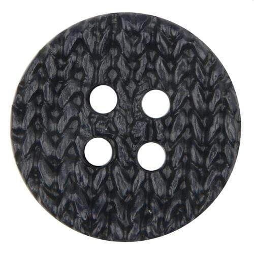 Bonfanti Buttons 18 Bonfanti Buttons Round Knitted Button (12169)