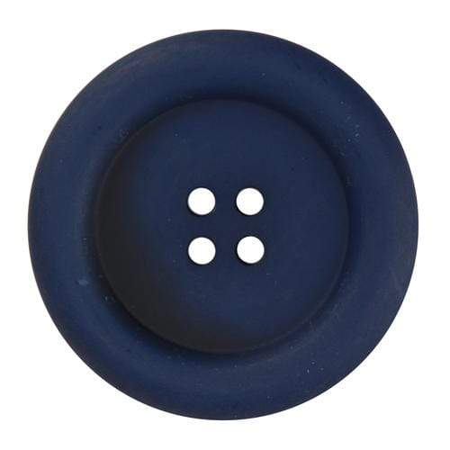 Bonfanti Buttons Midnight Blue (128) Bonfanti Round Button (Large) - 33mm