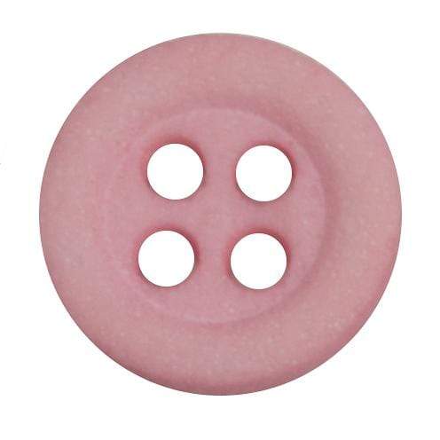 Bonfanti Buttons Pink (14a) Bonfanti Round Button (Small) - 9mm