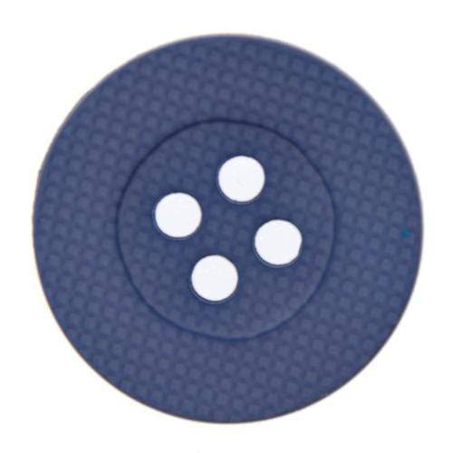 Italian Buttons Buttons 108 Italian Buttons Round Edge Weave 4-hole Matte Button - 18mm 64440482