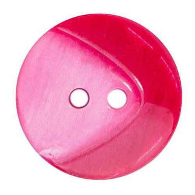 Sconch Buttons Red Two Tone Button - 25mm