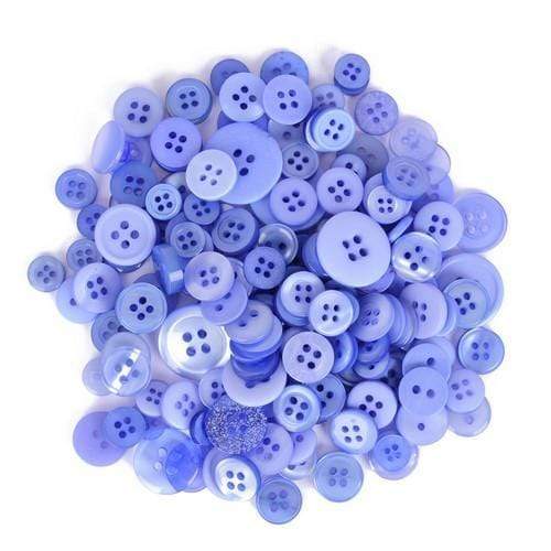 Trimits Buttons Light Blue (15) Trimits Craft Buttons (50g) 5033415258891