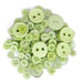 Trimits Buttons Light Green (21) Trimits Craft Buttons (50g) 5033415258921
