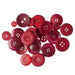 Trimits Buttons Red (12) Trimits Craft Buttons (50g) 5033415258884
