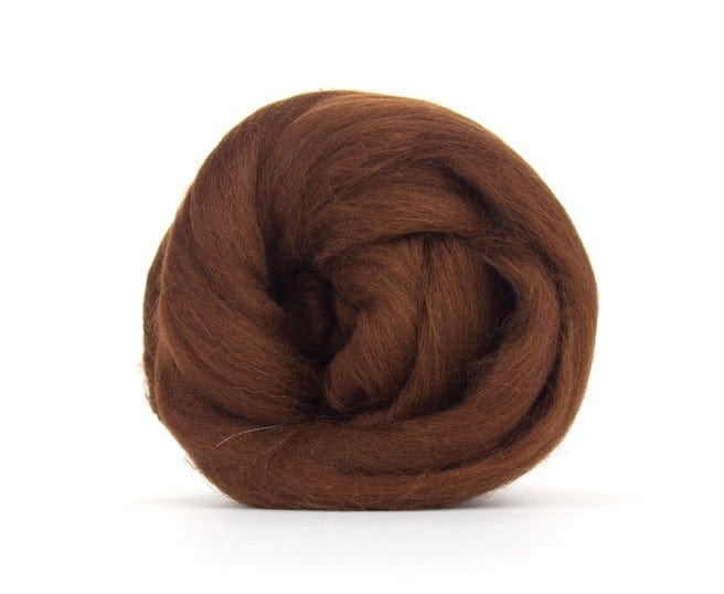 Sconch Felting Hazelnut (18) Merino Wool Tops - Dyed (10g) - Solids SCONCH-MWTS-10G-18