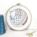 Hawthorn Handmade Needlecraft Hawthorn Handmade Cat Contemporary Embroidery Kit
