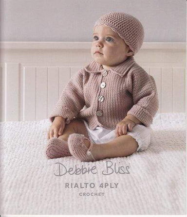 Debbie Bliss Patterns Debbie Bliss Rialto 4 Ply - Crochet Jacket, Beanie and Shoes (DB011)