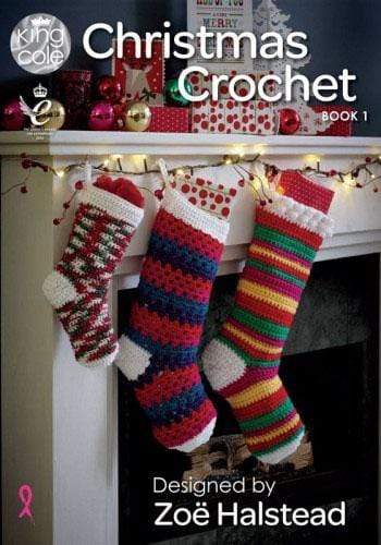 King Cole Patterns Christmas Crochet Book 1 by King Cole 5015214987677