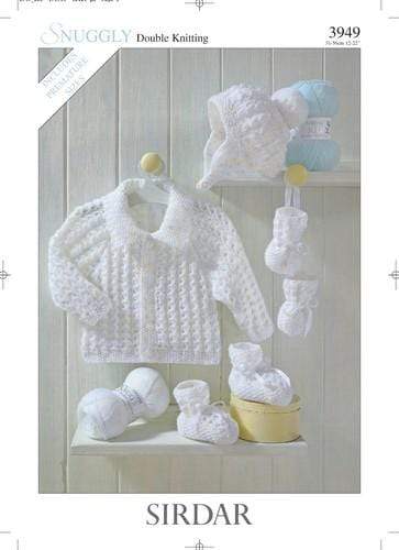 Sirdar Patterns Sirdar Snuggly DK - Jackets, Hats, Bootees and Mittens (3949) 5024723939497