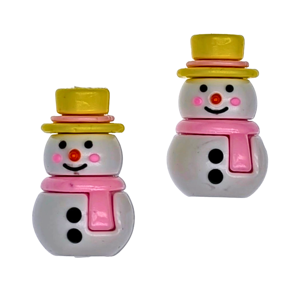 Needle Stoppers - Snowmen in Top Hats