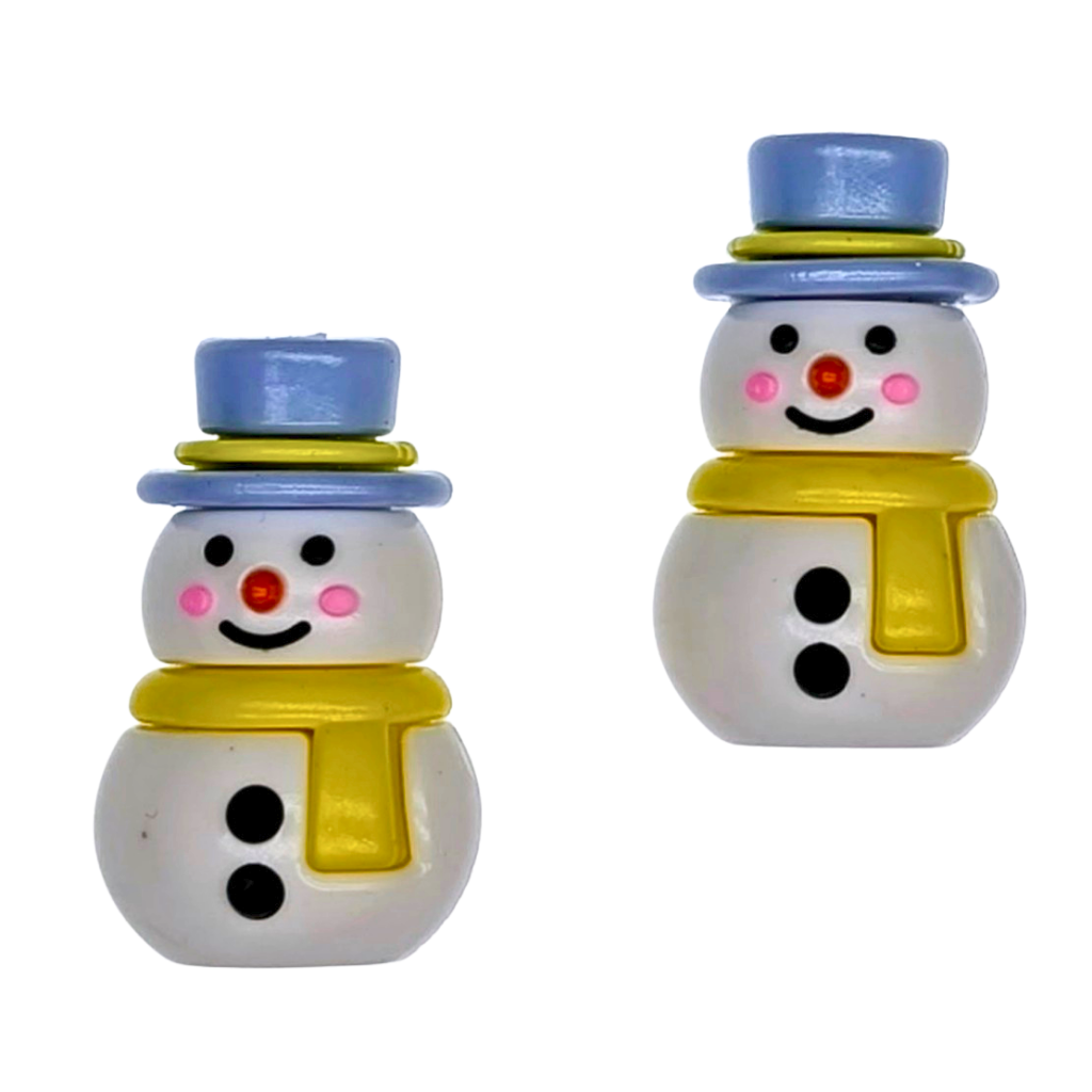 Needle Stoppers - Snowmen in Top Hats