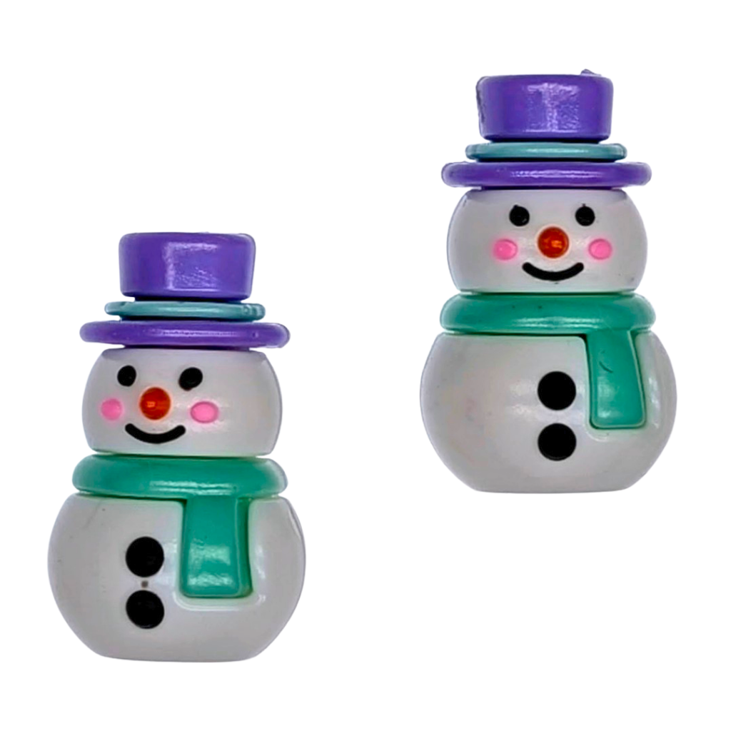 Needle Stoppers - Snowmen in Top Hats