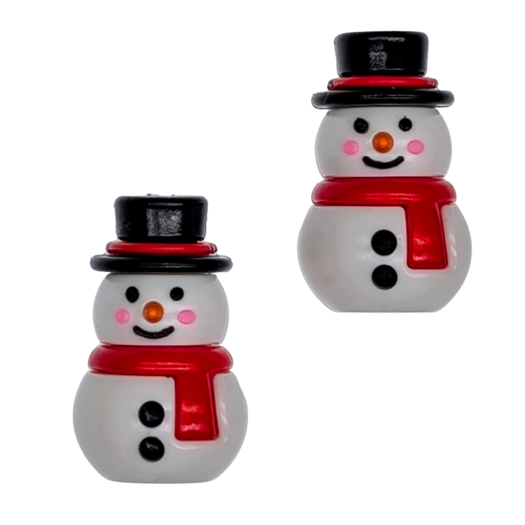 Needle Stoppers - Snowmen in Top Hats