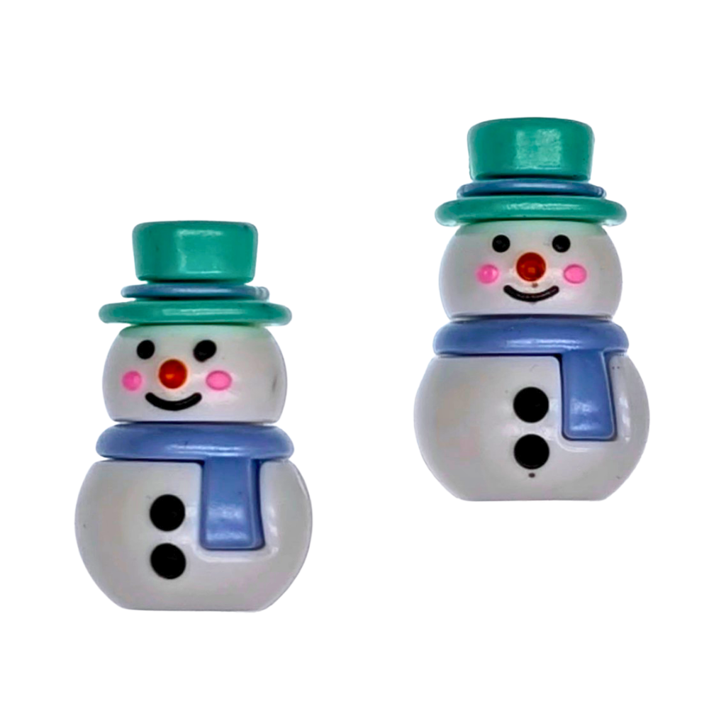 Needle Stoppers - Snowmen in Top Hats