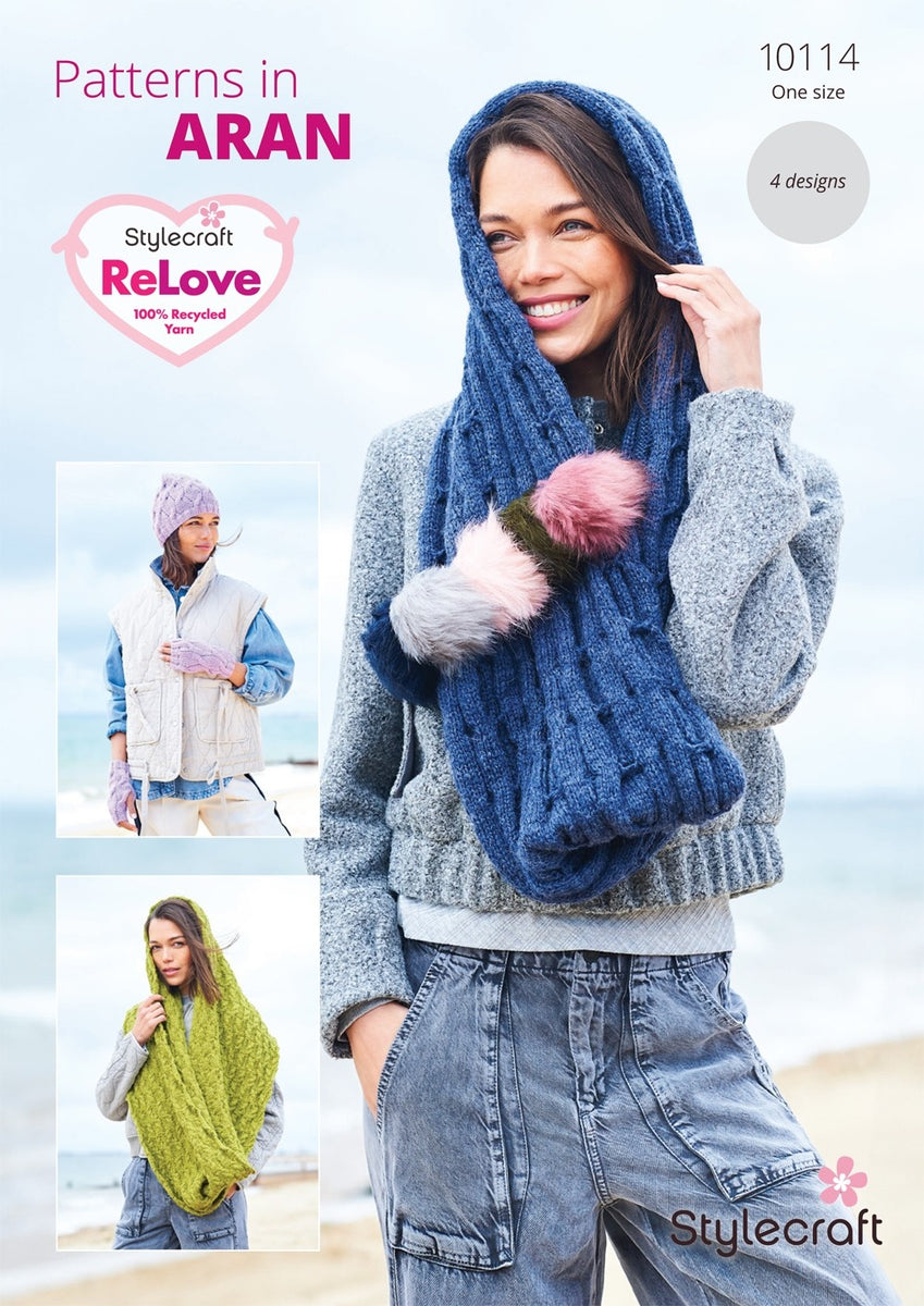 Stylecraft ReLove Aran Accessories (10114) — Sconch Yarn Shop