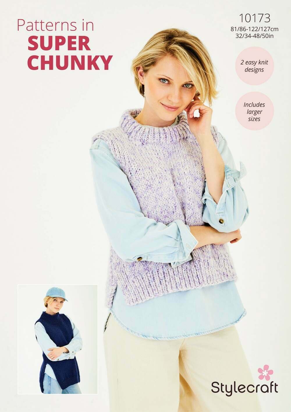 Stylecraft Grace & Serene Aran - Tank Tops (10173)