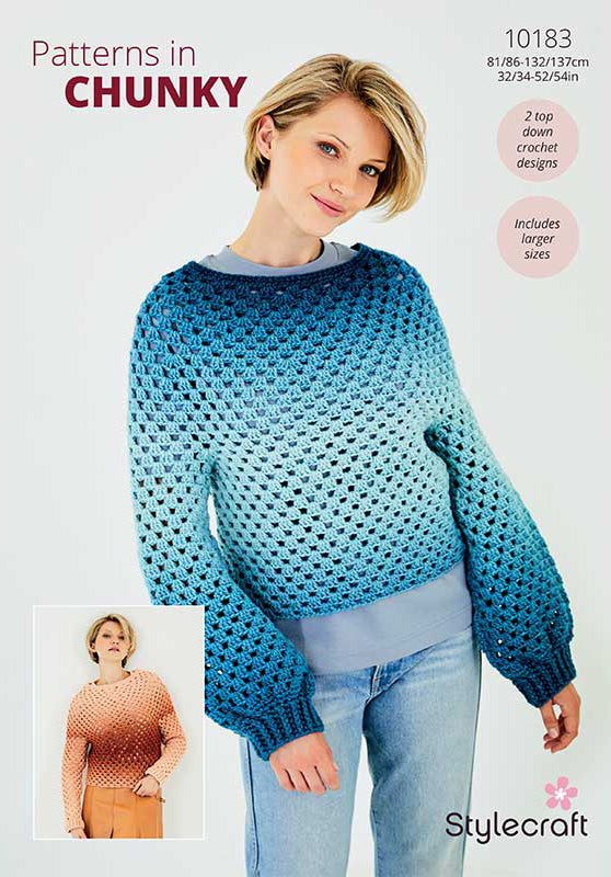 Stylecraft Horizon Chunky - Sweaters (10183)