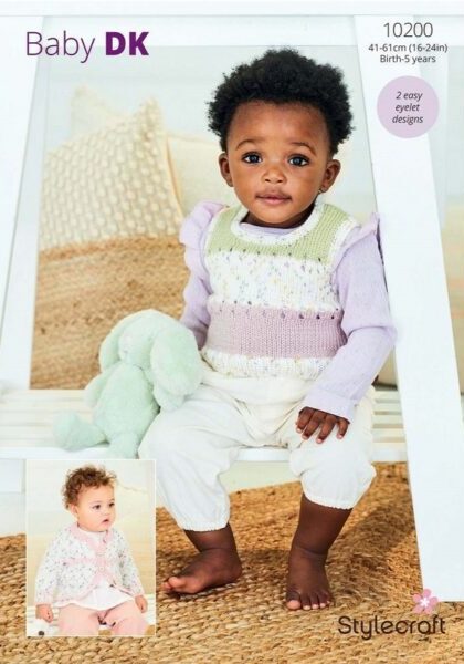 Stylecraft Bambino Dotty DK - Cardigan & Tank (10200)