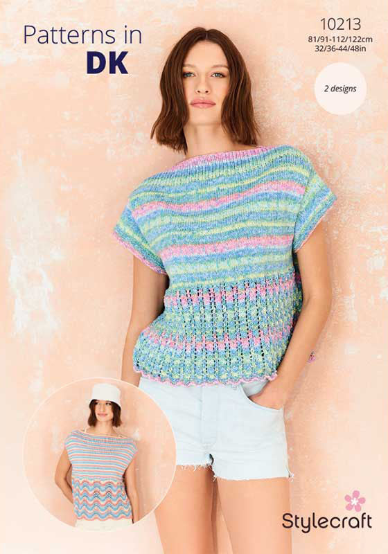 Stylecraft Cotton Twist DK - Tops (10213)