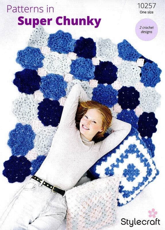 Stylecraft Cloudlike Super Chunky - Blanket & Cushion (10257)