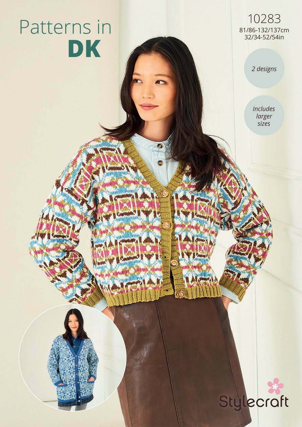 Stylecraft Naturals Pure Wool & Life DK - Cardigans (10283)