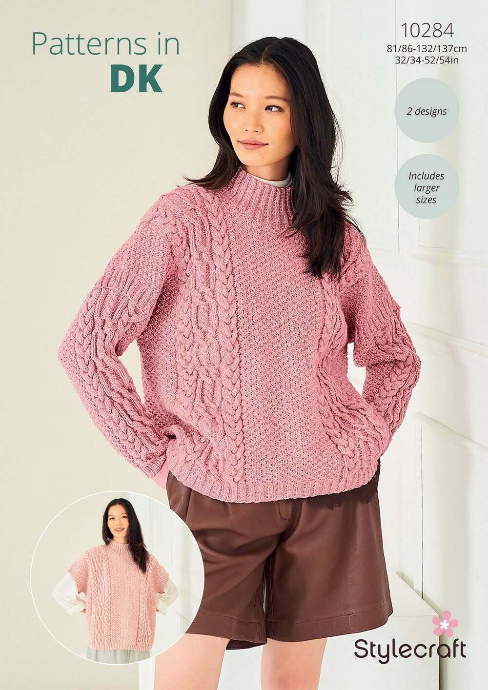 Stylecraft Naturals Pure Wool & Life DK - Sweater & Tank (10284)