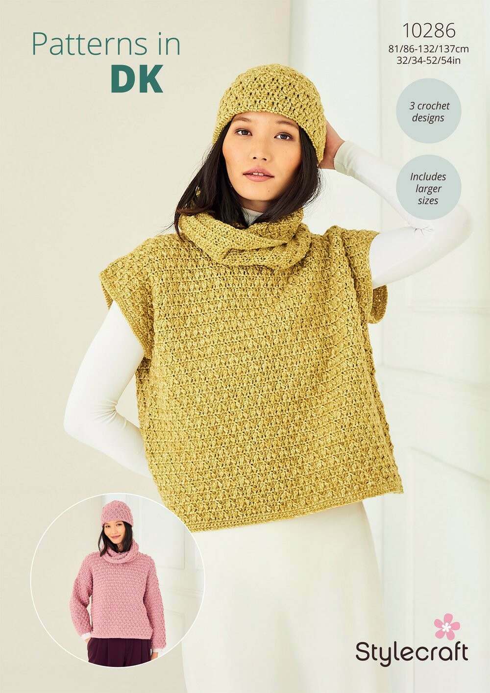 Stylecraft Naturals Pure Wool & Life DK - Sweater, Tank & Hat (10286)
