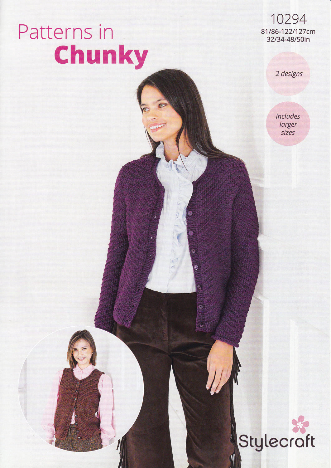 Stylecraft Softie Chunky - Cardigan & Waistcoat (10294)