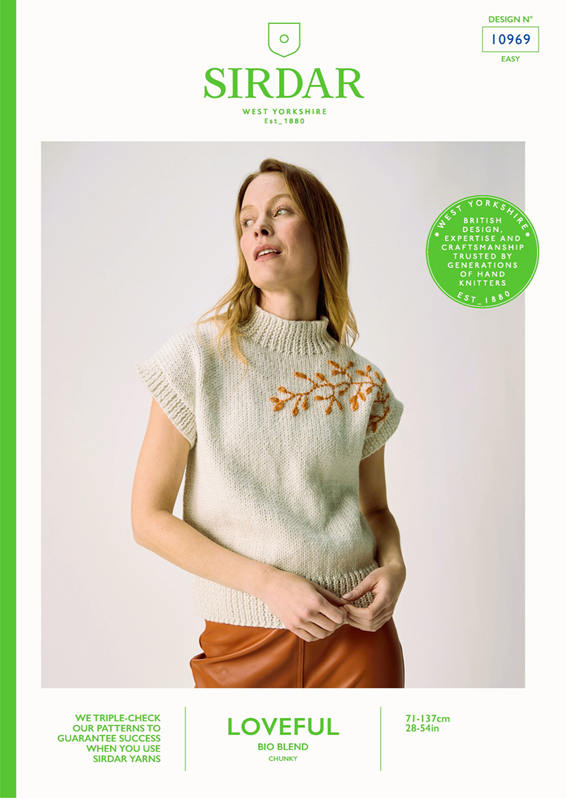 Sirdar Loveful Bio Blend Chunky - Branch Out Tank (10969)