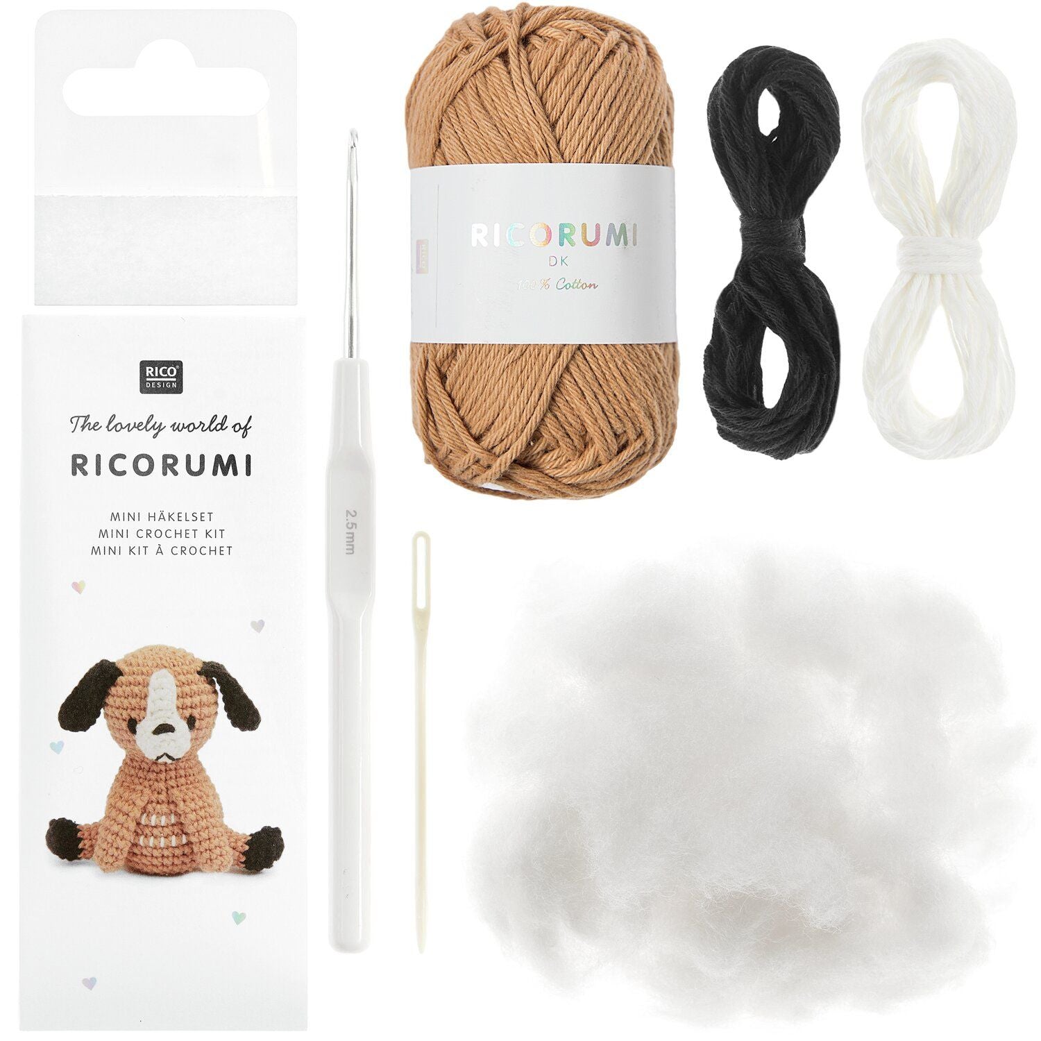 Ricorumi Mini Easy Crochet Set - Dog