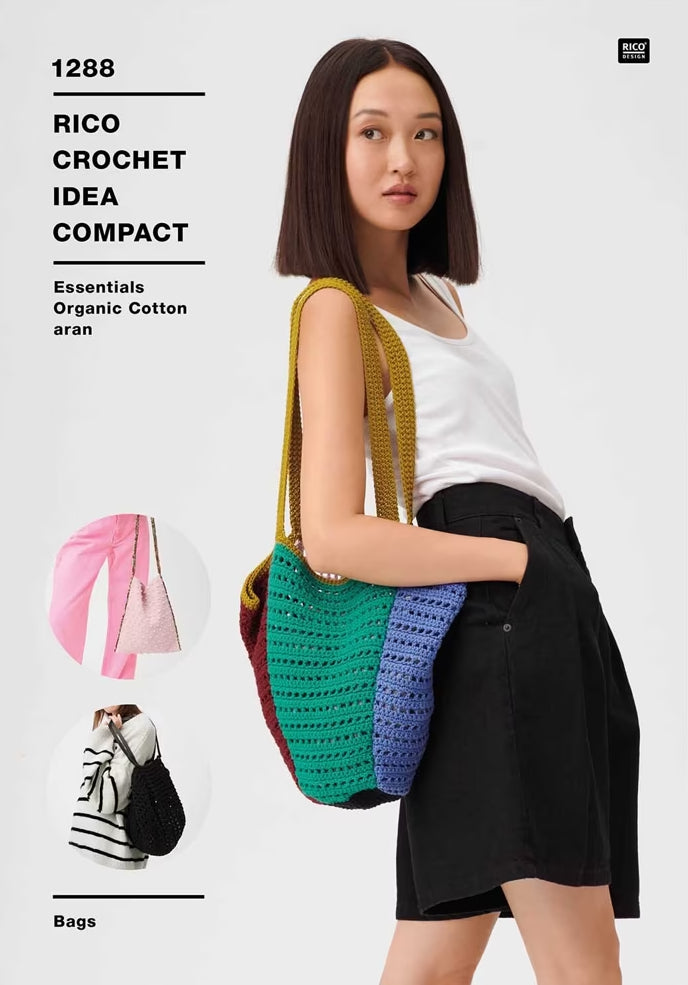 Rico Design Essentials Organic Cotton Aran - Bags (1288)