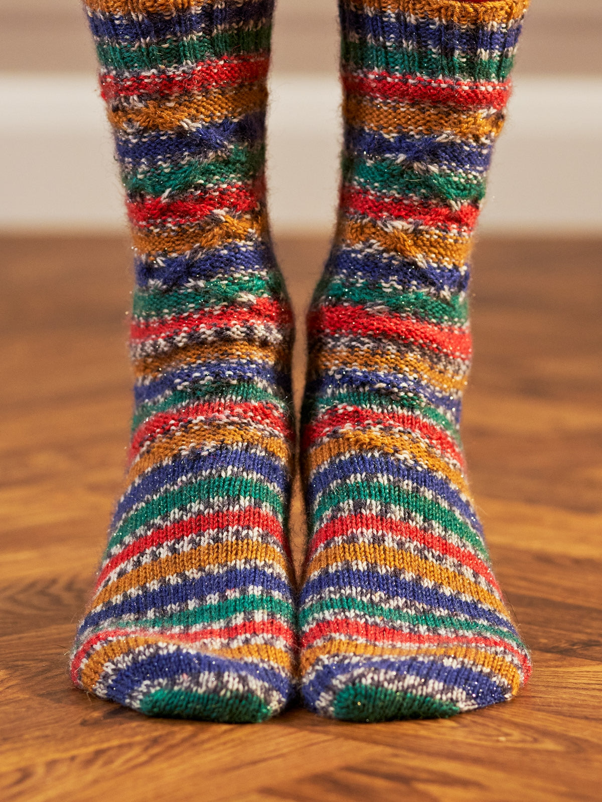 West Yorkshire Spinners Signature Sparkle 4 Ply - Alexander Socks by Winwick Mum [Free Download]