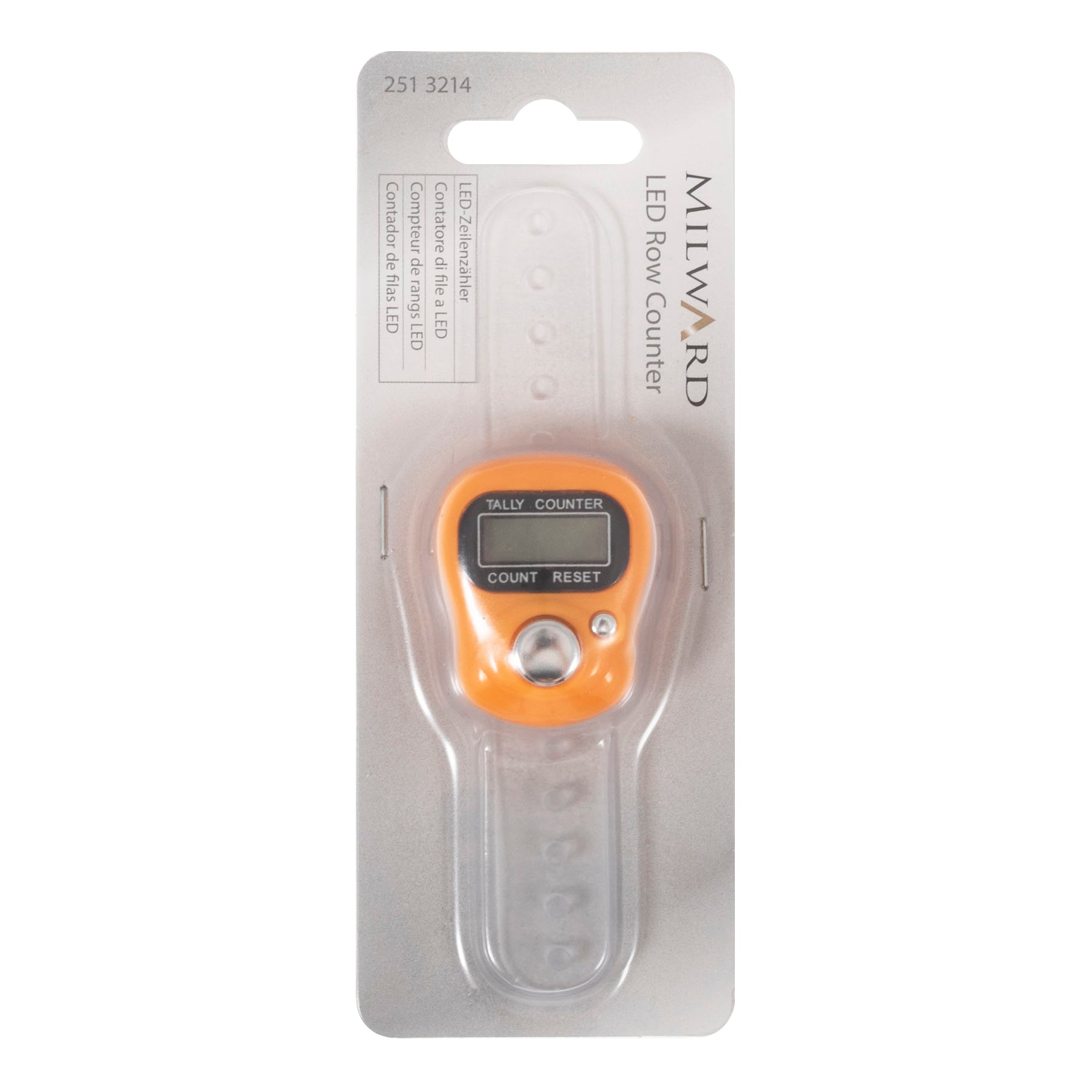 Milward LED Finger Ring Row Counter