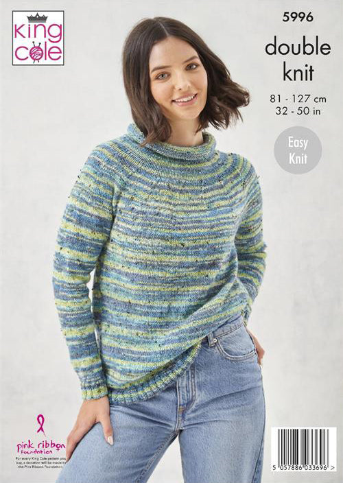King Cole Homespun Prism DK - Sweaters (5996)