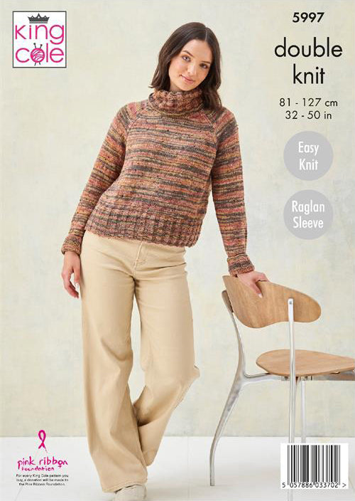 King Cole Homespun Prism DK - Sweaters (5997)
