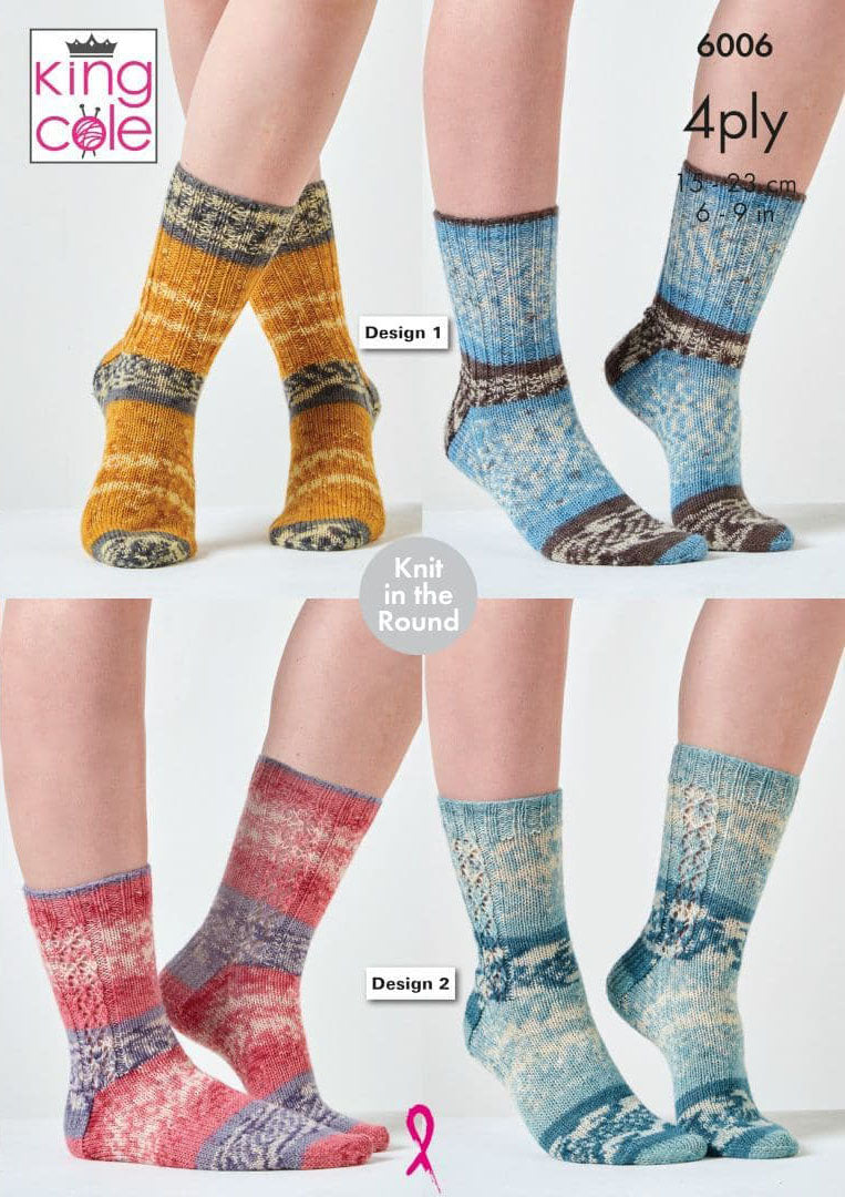 King Cole Norse 4 Ply - Socks (6006)