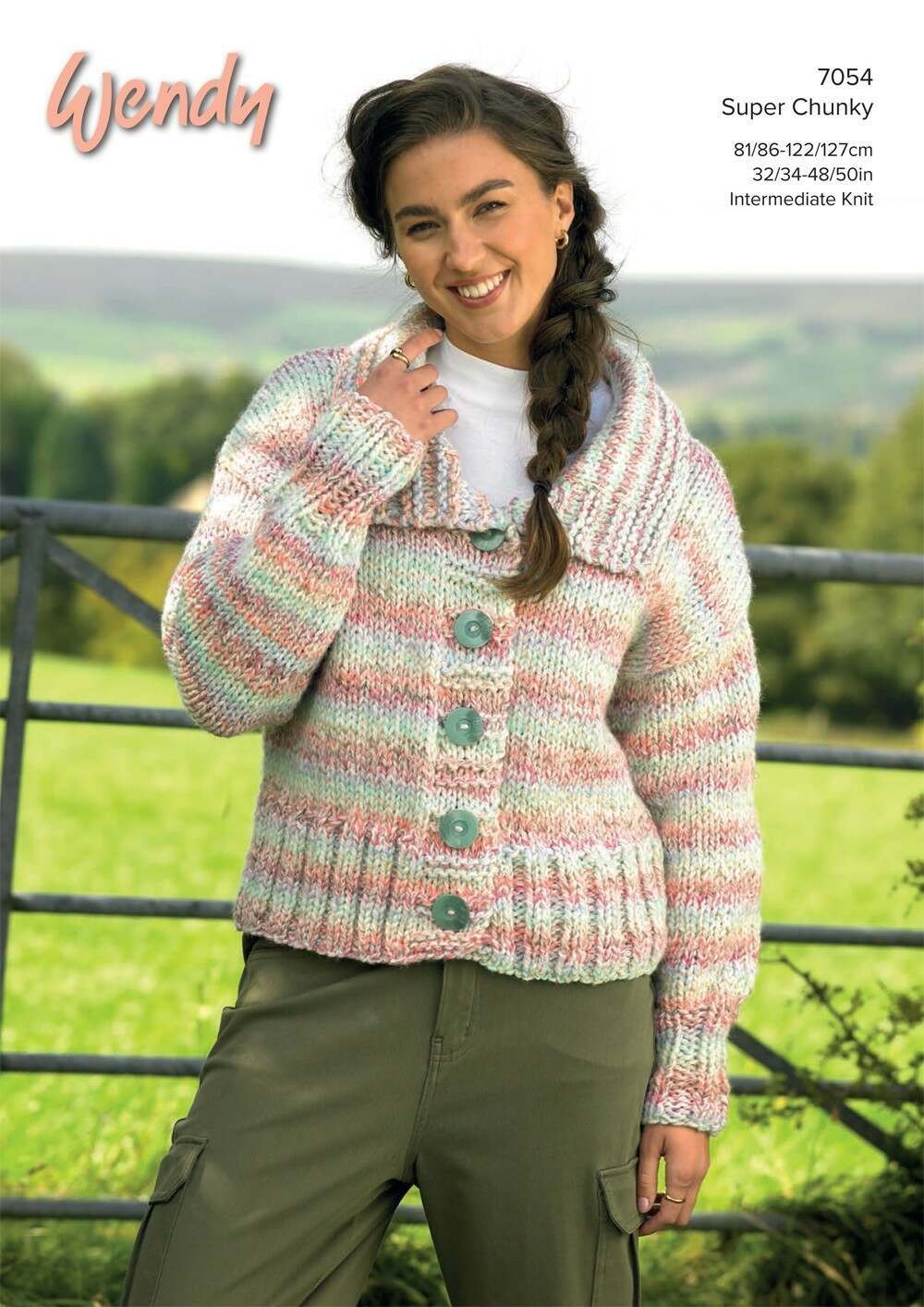 Wendy Husky Super Chunky - Cardigan (7054)