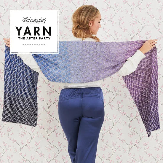 Scheepjes YARN The After Party no. 71 - Lavender Trellis Wrap