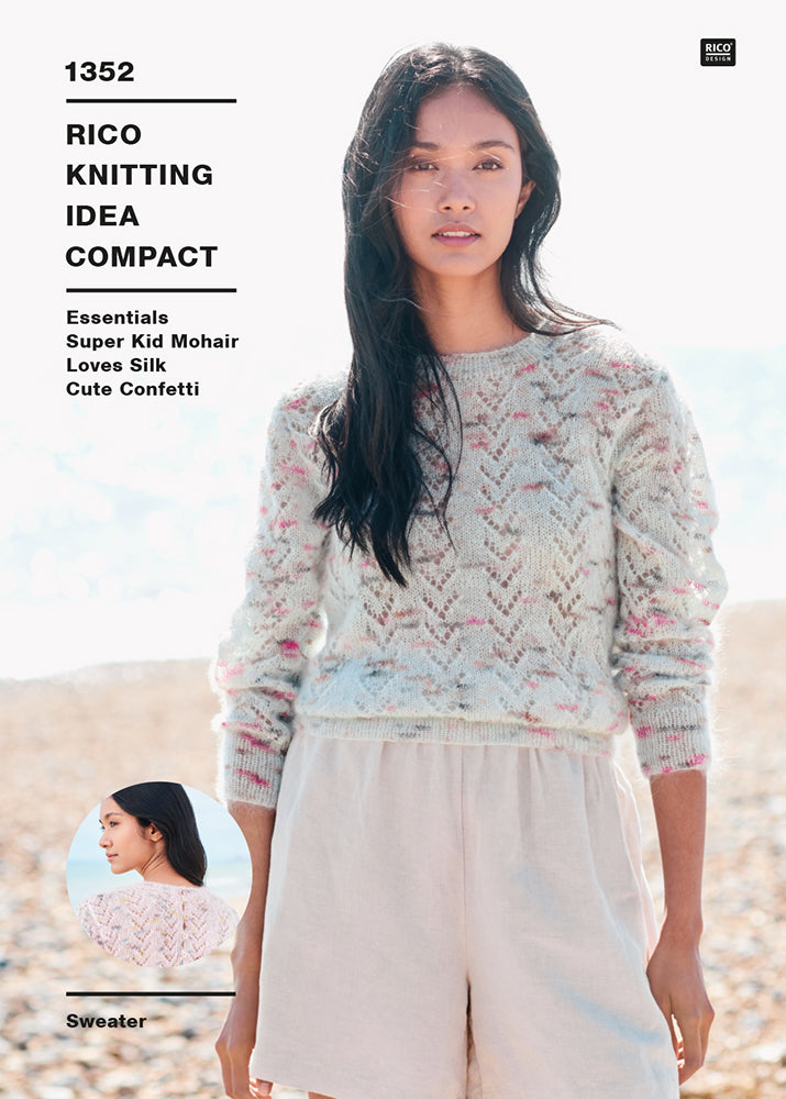 Rico Design Essentials Super Kid Mohair Loves Silk Cute Confetti - Sweater (1352)