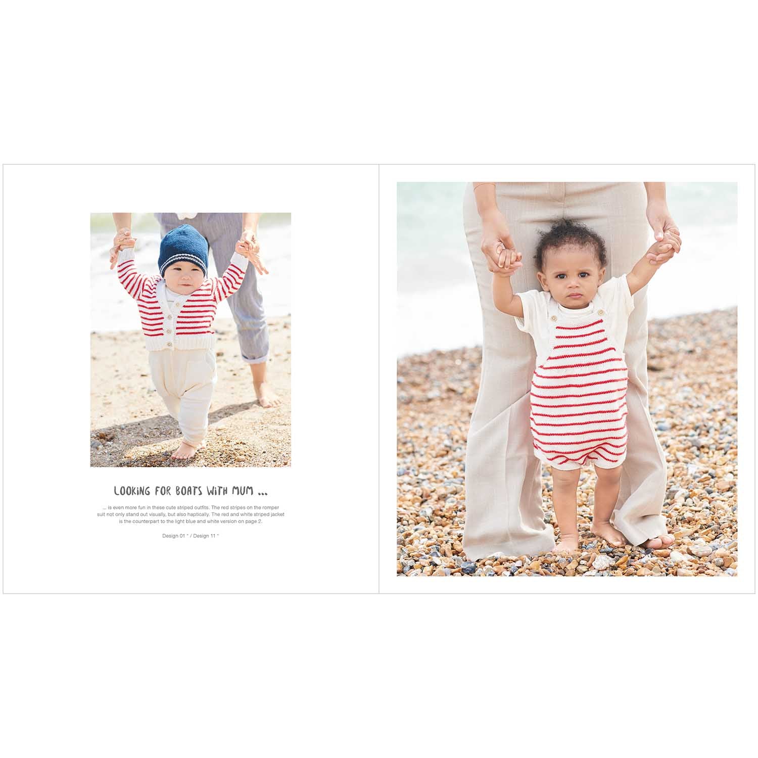 Rico Design Baby Organic Cotton - The Little Rico Baby Handknitting Booklet Bébé Breton (039)