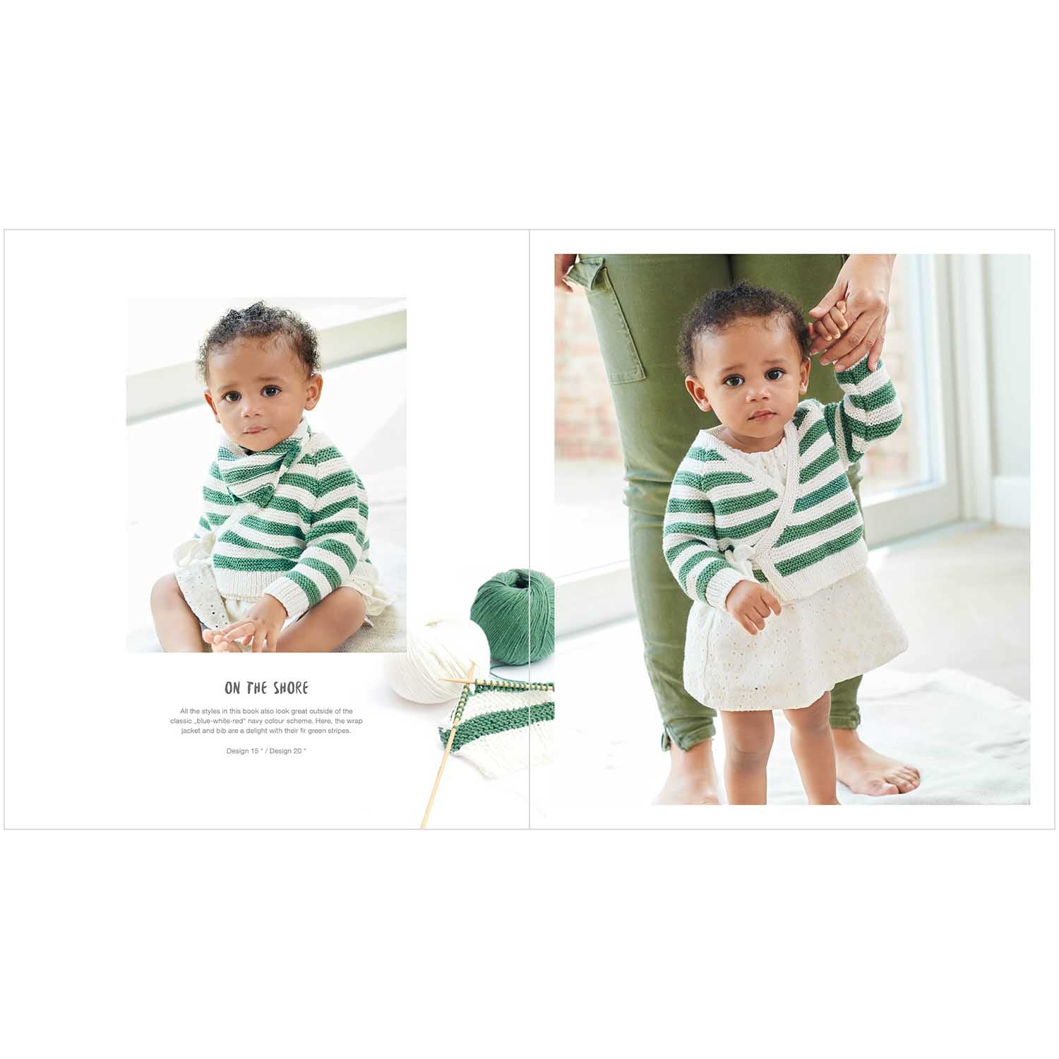 Rico Design Baby Organic Cotton - The Little Rico Baby Handknitting Booklet Bébé Breton (039)